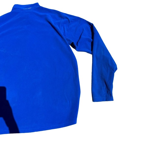 Eddie Bauer First Ascent Fleece Pullover Jacket Women Sweater 1/2 Zip Blue Large - Picture 6 of 12